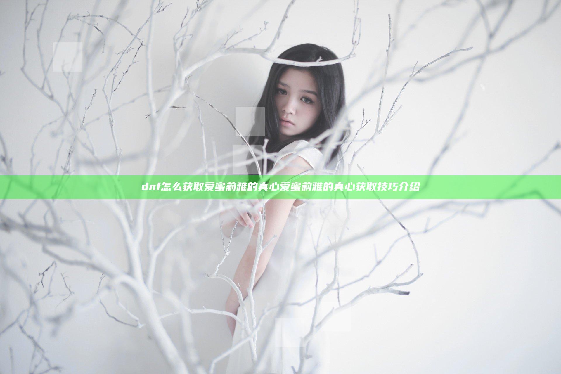 dnf怎么获取爱蜜莉雅的真心 爱蜜莉雅的真心获取技巧介绍