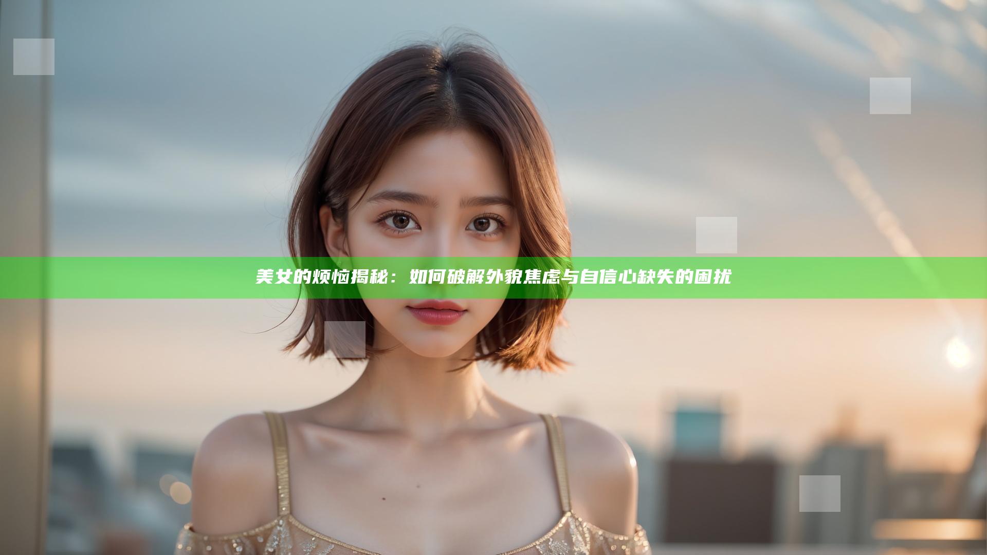 美女的烦恼揭秘：如何破解外貌焦虑与自信心缺失的困扰